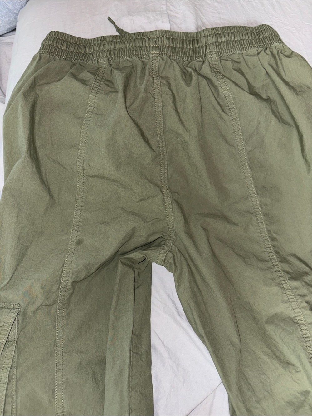 Aerie High Waisted Go-For-It Baggy Cargo Pant small excellent condition - Picture 11 of 13